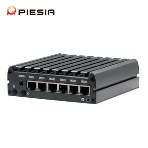 Piesia 6 * Lan Industrial J1900 J1800 Mini PC Baytrail-<span class=keywords><strong>D</strong></span>/I/M <span class=keywords><strong>DDR3</strong></span> 8GB Quad Core X86 Fanless Firewall Computer Thin Client custodia PC - Product Image 1