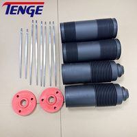 Tenge 1Set Cache-poussière supérieur pour kits d'amortisseurs à suspension pneumatique Mercedes W230 R230 2303200213 2303200513 2303208613 2303208513