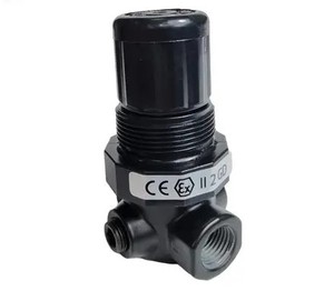 Régulateur miniature à port G1/4, sortie 0,3-7 bars, entrée 20 bars, type de décharge, R07-200-RNKG - Product Image 1