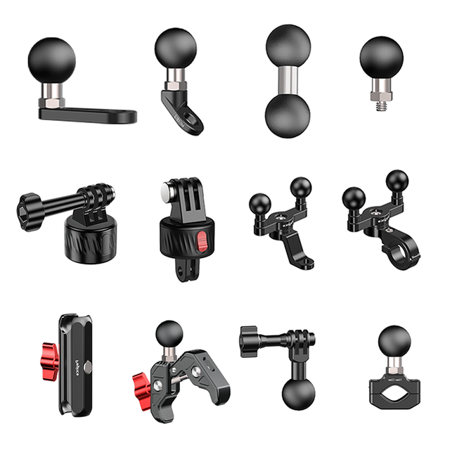 1 Inch 25mm Ball Adapter Mount Holder Action Camera Mount for Gopro Insta360 Camera Phone Holder for Ram