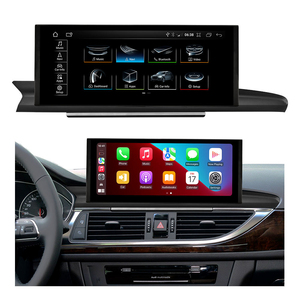 Schermo Touch da 12,3 Pollici 1920x720 con CarPlay e Android Auto Integrati per GPS Auto, Compatibile con <span class=keywords><strong>Audi</strong></span> A6/A7/A8 2012-2018, USB, Garanzia di 1 Anno - Product Image 2