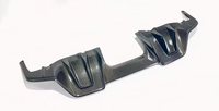 Diffuseur arrière en fibre de carbone personnalisable mat/brillant en option, type aileron de requin, pour Smart Fortwo 451 EQ Sport