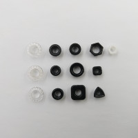 Bon marché de diverses formes d'oeillets en plastique de haute qualité/oeillets/oeillets de vêtement