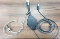 Chromecast Seguridad y protección Carcasa antirrobo con bloqueo cromado