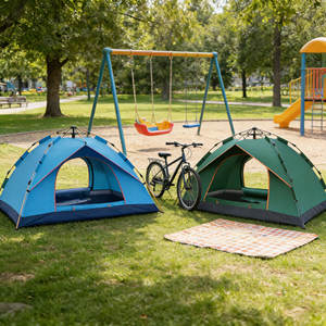 Compact Sturdy Versatile Ultra Light Fully Automatic Four-Season Camping <b>Tent</b> <b>Waterproof</b> Windproof Quick Opening Durable <b>Tents</b> - Product Image 1