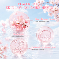 Nouveau Produit Gel Douche Parfumé aux Pétales de Fleur de Cerisier OEM Doux et Hydratant au Parfum Floral pour Tous Types de Peau