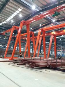 <span class=keywords><strong>Goliath</strong></span>-Krane zum Verkauf Elektrischer tragbarer Portalkran mit einem Träger 70 Tonnen Nennlast für die Außen lade kapazität Getriebe kern komponenten - Product Image 6