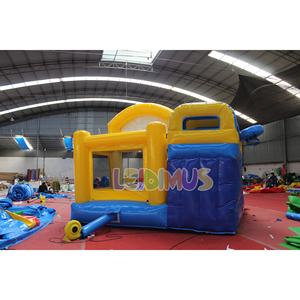 Populer balon bouncer pistol air kartun bouncer Castle kolam tiup istana geser untuk anak-anak melompat castle desain musim panas - Product Image 2