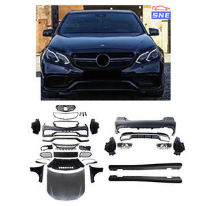 Kits de Conversión de Carrocería, Piezas de Tuning para Automóviles, Kit de Carrocería, Labio de Parachoques Delantero, Kit de Carrocería para <span class=keywords><strong>Mercedes</strong></span> W212 Clase <span class=keywords><strong>S</strong></span> a <span class=keywords><strong>E63</strong></span> - Product Image 1