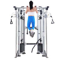 Máquina de entrenamiento funcional de alta calidad para gimnasios comerciales, equipo de fitness con sistema de cable cruzado