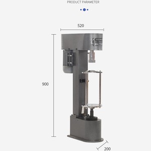 Máquina semiautomática de llenado y tapado de escritorio, sellador de tapas de botellas, venta al por mayor - Product Image 5