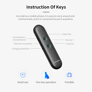 Dispositivo de traductor de idiomas 2025 Traductor ChatGPTAI Traductor instantáneo <span class=keywords><strong>Real</strong></span> T4 para estudio de viajes de negocios - Product Image 2