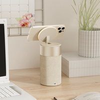 KUANGXIANG 2025 Haut-parleur de musique BT de bureau avec chargeur sans fil pour téléphone et écouteurs et support