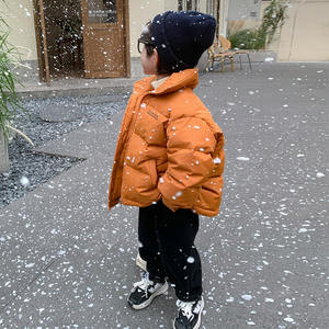 冬の男の子のダウンジャケットスタイリッシュな韓国語バージョントップ手作り新しい子供の幼児のための冬のコート - Product Image 3