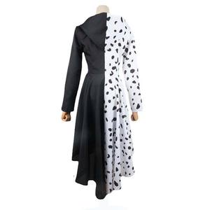 Disfraz <span class=keywords><strong>de</strong></span> <span class=keywords><strong>Cruella</strong></span> <span class=keywords><strong>De</strong></span> <span class=keywords><strong>Vil</strong></span> en Blanco y Negro para Mujer, para Halloween, Carnaval, Fiesta <span class=keywords><strong>de</strong></span> Disfraces, DISN-001 - Product Image 2