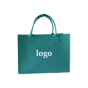 定制网红毛毡手提包带小红书同手提袋字母图案厂家直销批发 - Product Image 5