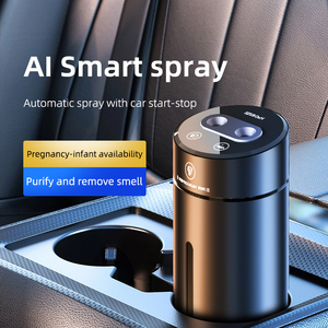 <span class=keywords><strong>Mini</strong></span> Tragbarer Moderner Edelstahl Kabelloser Auto-Lufterfrischer 1500mAh Akku Wasserloser Ätherisches-Öl-Diffusor Luftreiniger - Product Image 4