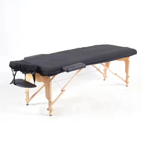 Table de massage facial portable moderne avec pieds en bois, appui-tête, pliable, pour salon de beauté, spa, avec étui de transport, camillas de masajes