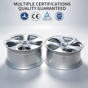 Jantes Flowtone 19 pouces 5x120mm 5x108mm 5x114.3 en alliage moulé, couleur argent, pour voitures de sport et de tourisme Toyota, Honda, BMW, <span class=keywords><strong>Volvo</strong></span> - Product Image 4