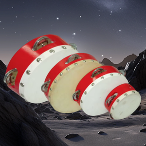 เครื่องตีกลองสีแดง4 6 7 8นิ้วเครื่องตีกลอง - Product Image 4