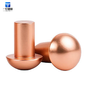 หมุดย้ำหัวกลมทำจากทองเหลืองแข็งแรงทนทานและมีสไตล์สำหรับ M2M2.5M3M4M5M6M8 - Product Image 2