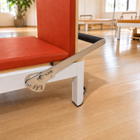 Lit de Pilates en alliage d'aluminium avec tour à ressorts réglable pour usage domestique, studio ou équipement de salle de sport commerciale