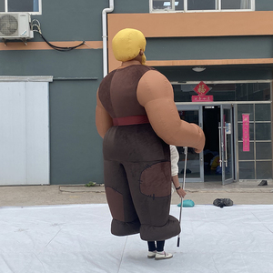 Diễu hành sự kiện 2.4m Inflatable không khí con rối Trang phục mặc tương tác quảng cáo inflatables cho sân khấu cho tương tác diễu hành - Product Image 5