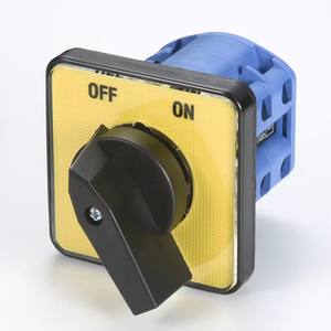 Interrupteur à came de commutation en plastique 63A 600V, qualité supérieure, indice de protection IP54, interrupteur de commutation industriel triphasé - Product Image 1