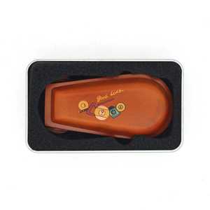 Soporte de Taco de Billar Portátil de Cuero con Diseño 'Buena Suerte', Práctico y Fácil de Usar, Compacto para Billar/Snooker - Product Image 4