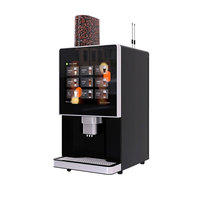 Máquina Expendedora de café caliente de mesa que funciona con monedas Máquina de café completamente automática
