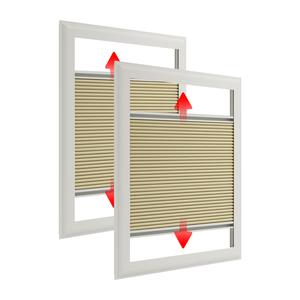 <span class=keywords><strong>Tende</strong></span> a nido d'ape integrate con telaio, <span class=keywords><strong>tende</strong></span> cellulari plissettate, installazione a molla per finestre ad apertura verso l'interno, per hotel e uffici - Product Image 1