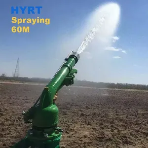 Agricultural Long Range High Pressure Water Irrigation System Rain Gun Irrigation Automatic Sprinkler 360 Degree Rotating
