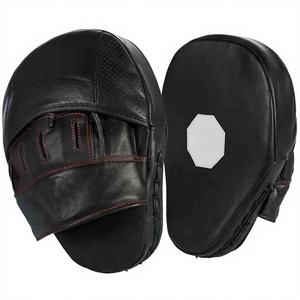 Mitaines de boxe en cuir personnalisées avec logo imprimé, poignées intégrées, équipement de boxe de haute qualité, prix de gros, nouveauté très demandée - Product Image 1