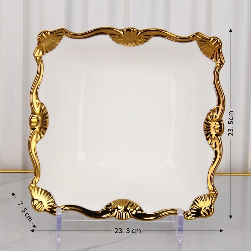 ชามสี่เหลี่ยมขนาด 9 นิ้ว