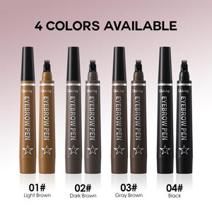 <span class=keywords><strong>Crayon</strong></span> à <span class=keywords><strong>sourcils</strong></span> liquide imperméable longue durée à quatre <span class=keywords><strong>pointes</strong></span>, <span class=keywords><strong>crayon</strong></span> à <span class=keywords><strong>sourcils</strong></span> à quatre branches, <span class=keywords><strong>crayon</strong></span> à <span class=keywords><strong>sourcils</strong></span> liquide brun - Product Image 4