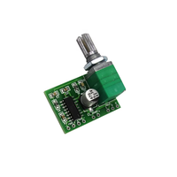 Carte amplificateur numérique PAM8403 Mini 5V avec contrôle du volume, alimentation USB, module d'alimentation audio de classe D pour enceintes portables