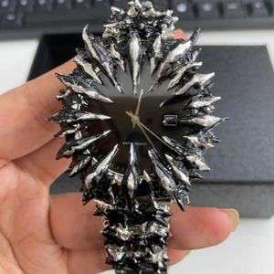 Water Resistance Alabaster Gothic Custom Claw Shape Movements Watch Arabic Dial Quartz Stainless Steel Gothic Watches for Men - Product Image 2