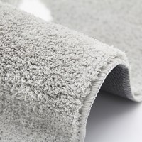 Tapis de bain tufté anti-dérapant shaggy maison décorative tapis absorbant tapis moelleux tapis de luxe