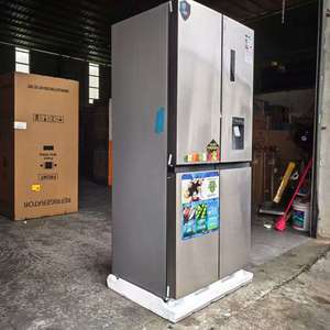 Refrigerador de Puerta Cruzada de Cuatro Puertas con Dispensador de Agua, Sin Escarcha, de Acero Inoxidable, Enfriamiento Termoeléctrico para Uso Doméstico y Hotelero - Product Image 3