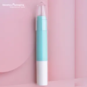 Leere Lippenstift-Tube-Verpackung Nachfüllbarer Lippenstift-Behälter Stift form Lippenbalsam-Buntstift-Röhrchen behälter