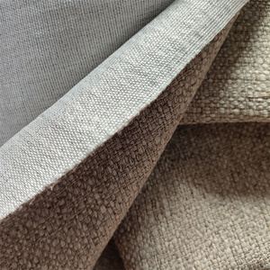 Tissu d'ameublement aspect <span class=keywords><strong>lin</strong></span>, 100 % polyester, ignifuge et résistant aux taches, teint <span class=keywords><strong>en</strong></span> fil, de haute qualité, fourni directement par l'usine - Product Image 4