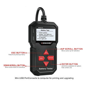 Equipamento de Diagnóstico Automotivo Universal com 9 Idiomas Scanner ODB2 Equipamento de Diagnóstico de Falhas de Carro - Product Image 6