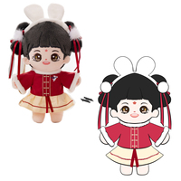 Haute qualité bas quantité minimale de commande personnalisé en peluche poupée fille jouet tissu doux mignon peluche jouet comme cadeau pour enfants