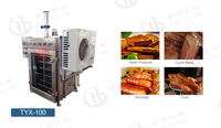 Fumoir industriel pour produits carnés, machine de transformation de viande, four à saucisses pour porc, mouton, canard, pour ferme