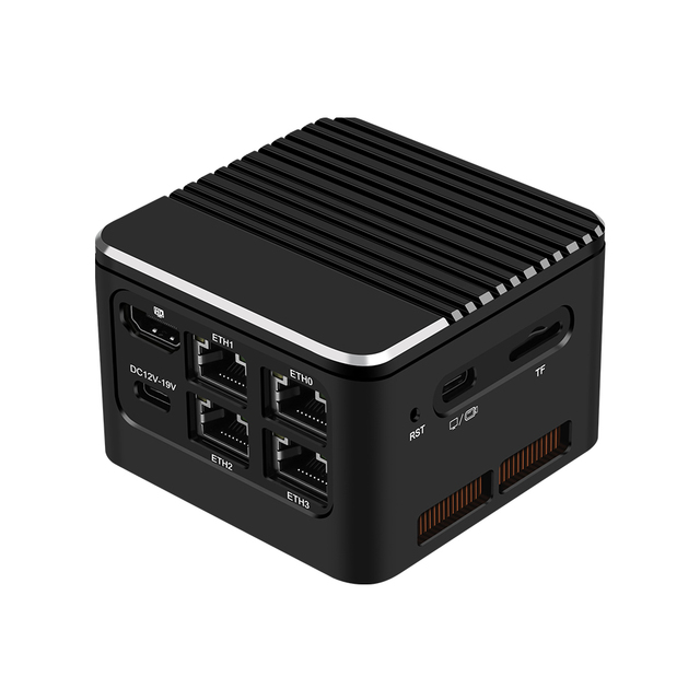 12th Gen Intel Alder N100 Mini PC 16GB DDR5 256GB NVMe SSD 4x2.5GbE Nics Firewall Pfsense Router 3x4K VPN Home Server EU/AU New