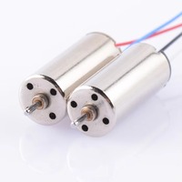 Moteur CC sans noyau 8520 3,7 V 50 000 tr/min diamètre 8 mm pour jouets, voitures RC, micro-drones, mini-moteur à balais haute vitesse avec axe de 1 mm