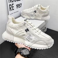 Baskets de sport de luxe robustes au design unique, respirantes, pour l'exercice quotidien et la course, chaussures décontractées colorées pour hommes