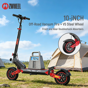 Trottinette électrique pliable, étanche, pour trajets urbains, double puissance et autonomie, 80 km, 150 kg - Product Image 4