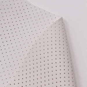 <span class=keywords><strong>Tela</strong></span> de Cuero PU Perforada, Transpirable, Resistente a los Arañazos, Material para Tapicería y Asientos de Automóvil, 0.6 mm - Product Image 3