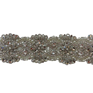 HC-12398 Hechun, diseño de lujo, cristal brillante, adorno de diamantes de imitación <span class=keywords><strong>para</strong></span> cinturón de vestir - Product Image 2